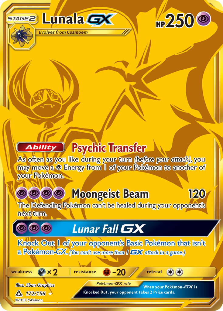 Lunala-GX - 172/156 - Ultra Prism