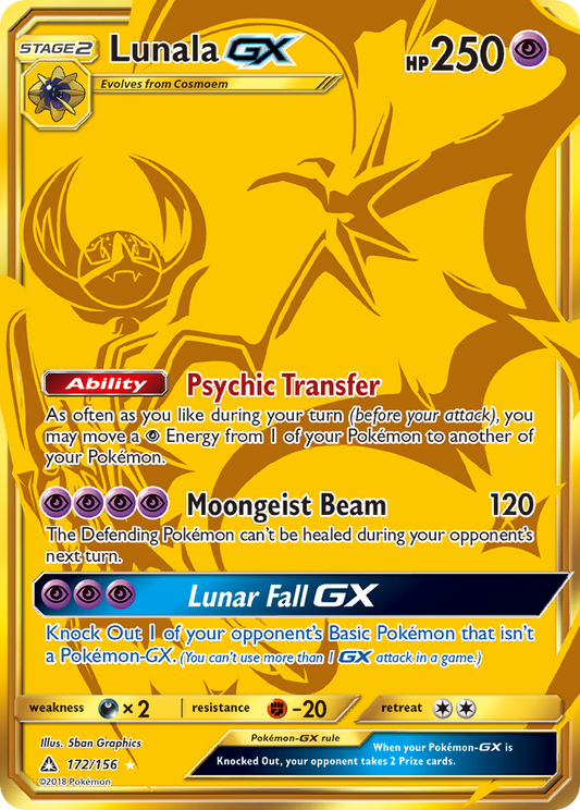 Lunala-GX - 172/156 - Ultra Prism