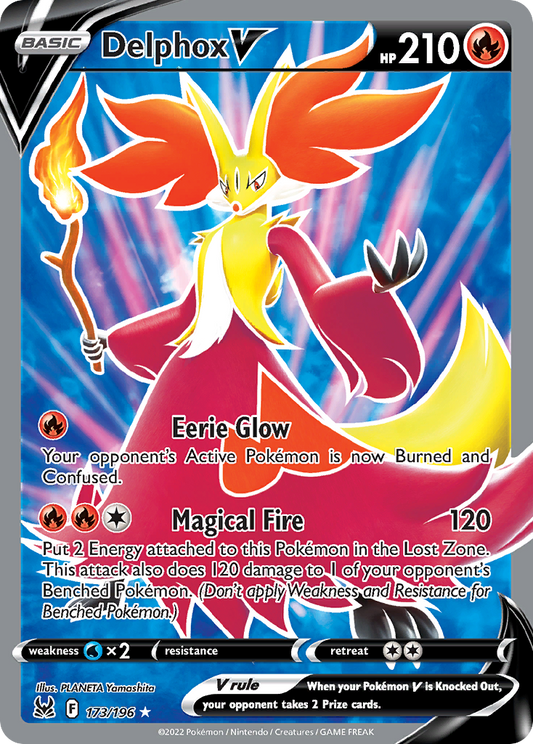 Delphox V - 173/196 - Lost Origin