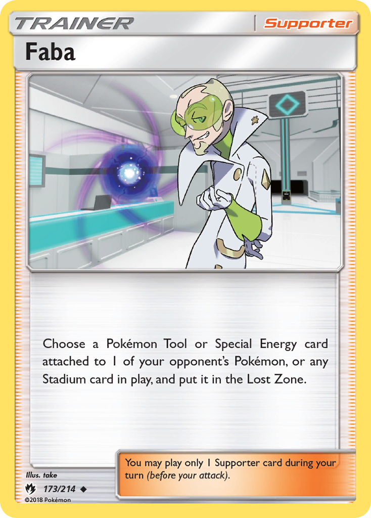 Faba - 173/214 - Lost Thunder