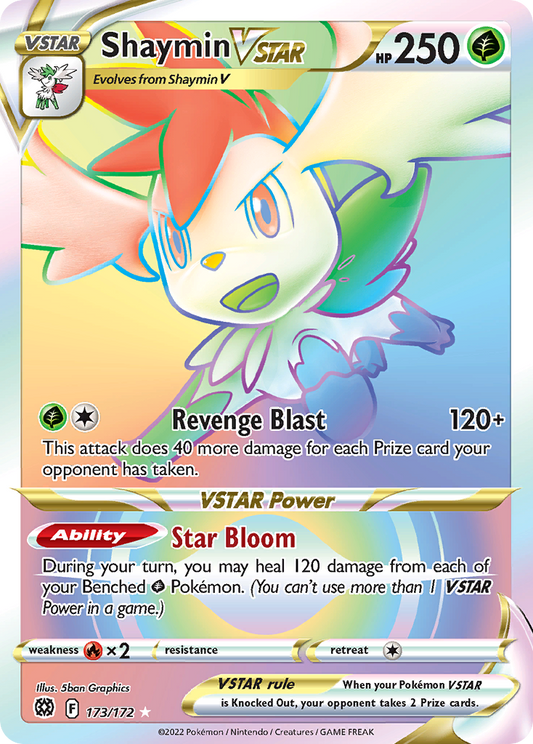 Shaymin VSTAR - 173/172 - Brilliant Stars