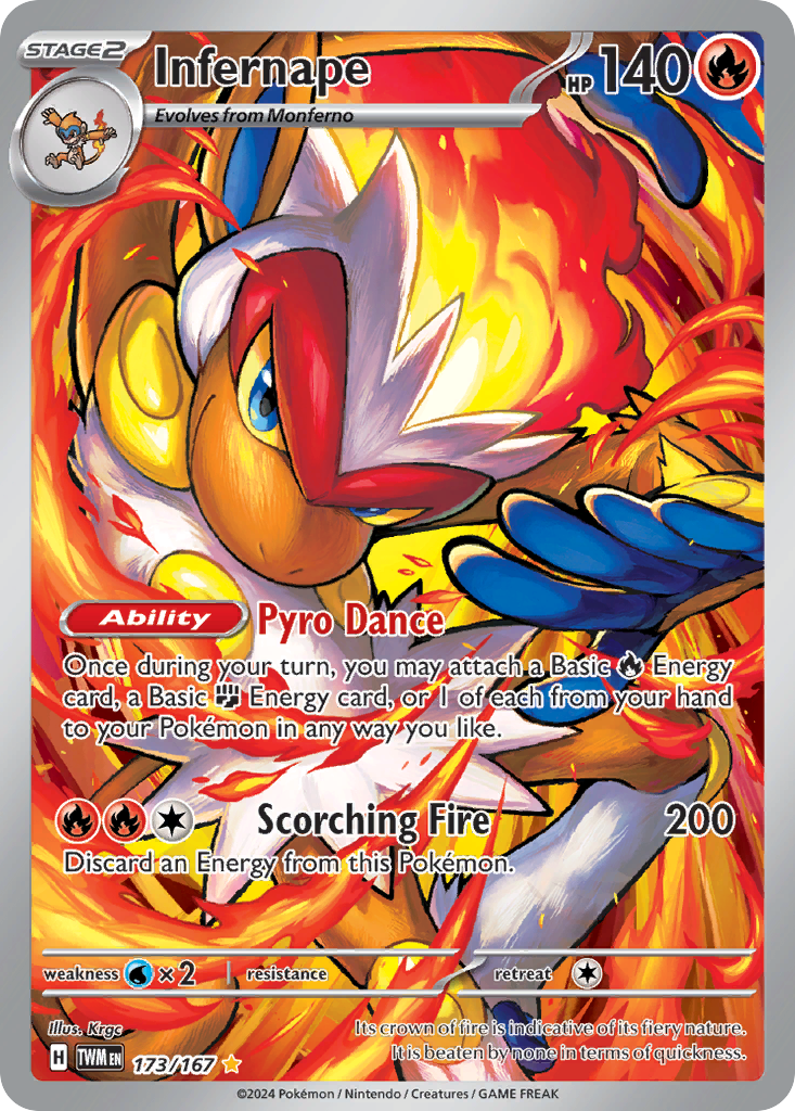 Infernape - 173/167 - Twilight Masquerade