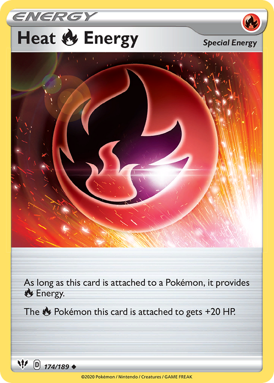 Heat Fire Energy - 174/189 - Darkness Ablaze