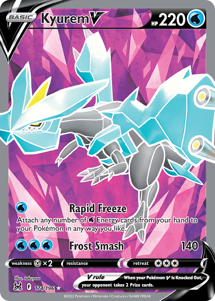 Kyurem V - 174/196 - Lost Origin