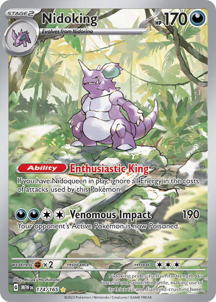 Nidoking - 174/165 - 151