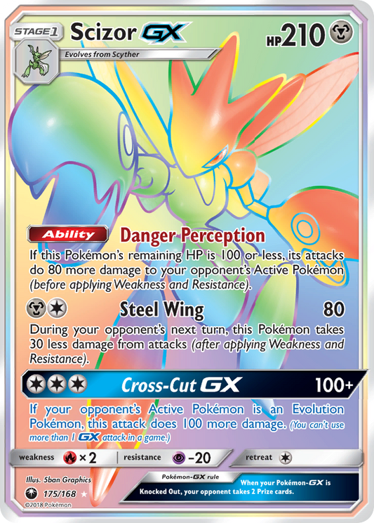 Scizor-GX - 175/168 - Celestial Storm