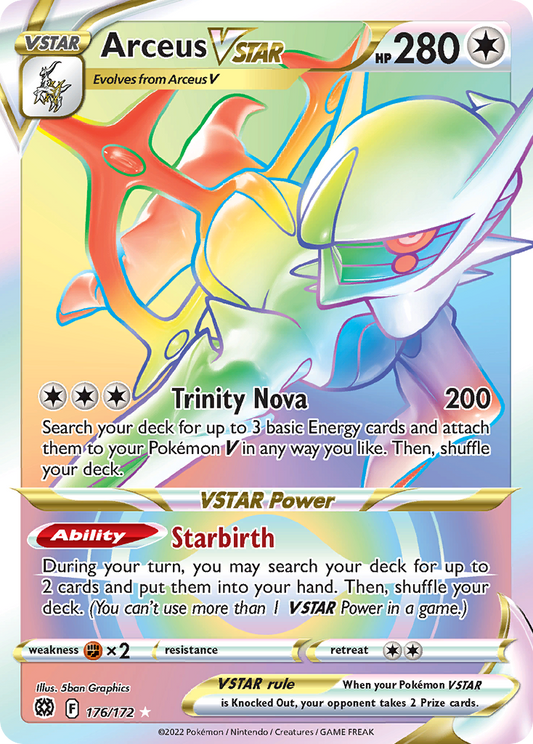 Arceus VSTAR - 176/172 - Brilliant Stars