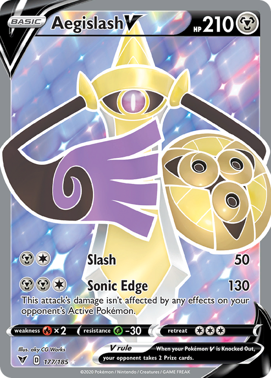 Aegislash V - 177/185 - Vivid Voltage