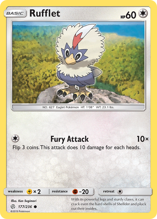 Rufflet - 177/236 - Cosmic Eclipse