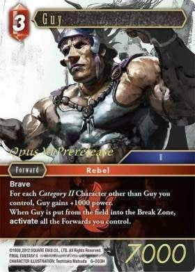 Guy - PR-031/6-003H - Promo (Prerelease Promo) - FF: Promo Cards