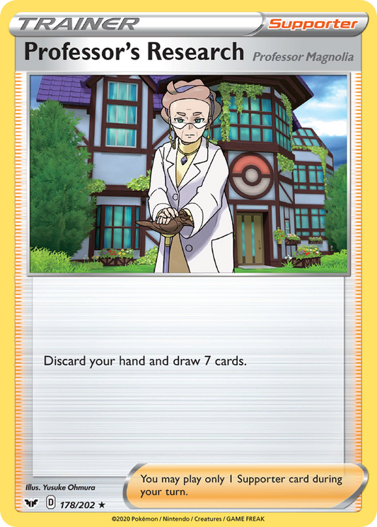 Professor's Research (Professor Magnolia) - 178/202 - Sword & Shield