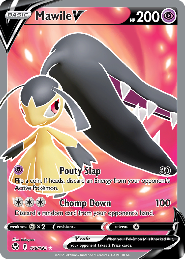 Mawile V - 178/195 - Silver Tempest