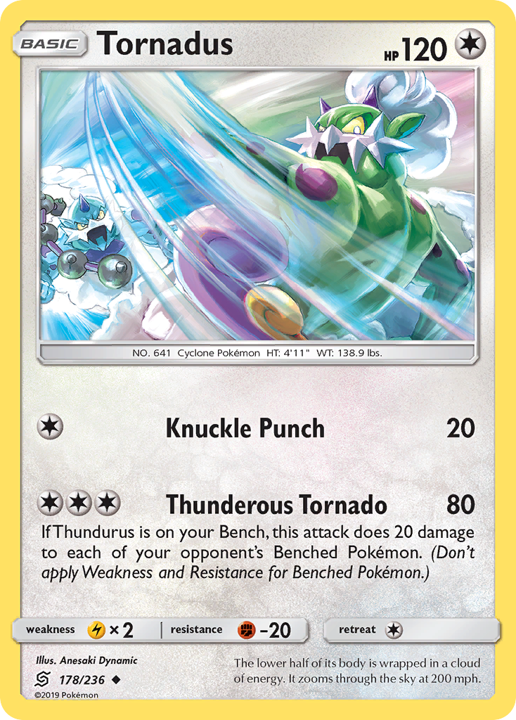 Tornadus - 178/236 - Unified Minds