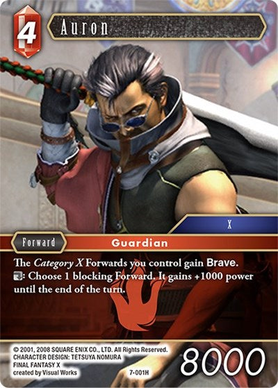 Auron - 7-001H - Hero - Opus VII