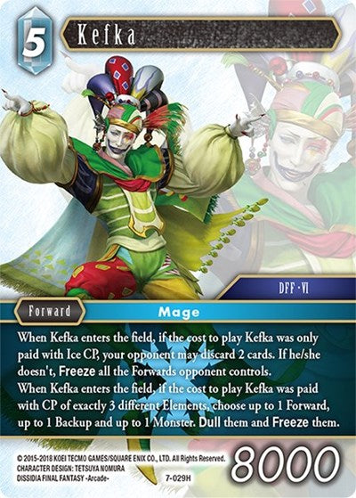 Kefka - 7-029H - Hero - Opus VII