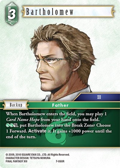 Bartholomew - 7-060R - Rare - Opus VII