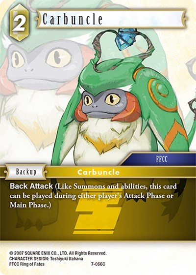 Carbuncle - 7-066C - Common - Opus VII