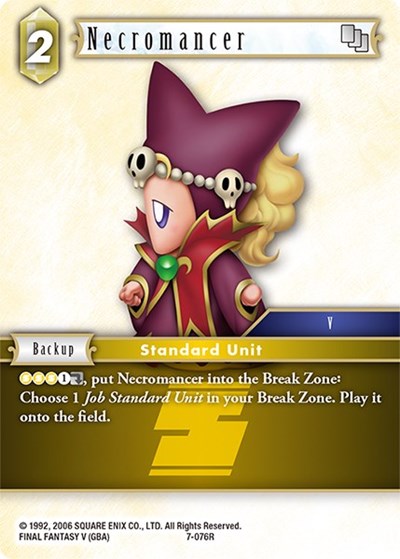 Necromancer - 7-076R - Rare - Opus VII