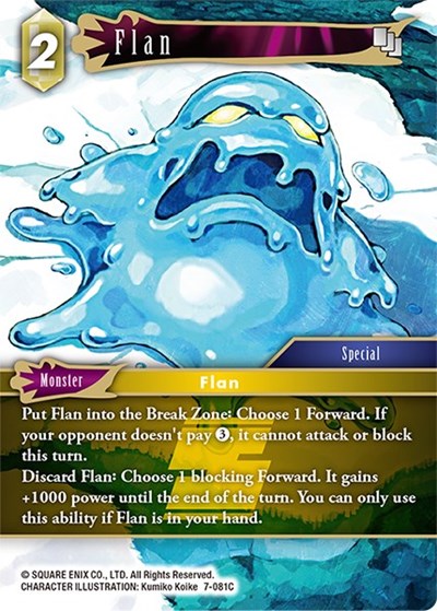 Flan - 7-081C - Common - Opus VII