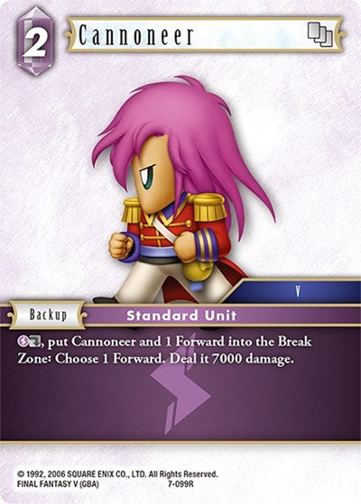Cannoneer - 7-099R - Rare - Opus VII
