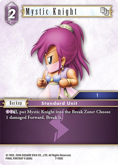 Mystic Knight - 7-100C - Common - Opus VII