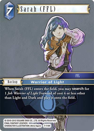 Sarah (FFL) - 7-114H - Hero - Opus VII