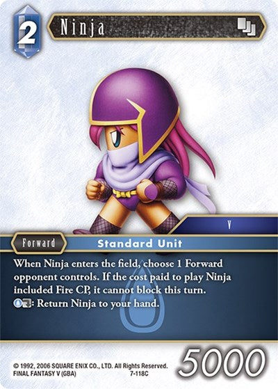 Ninja - 7-118C - Common - Opus VII