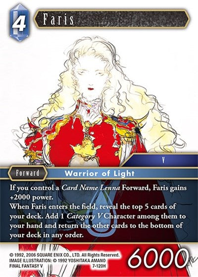 Faris - 7-120H - Hero - Opus VII