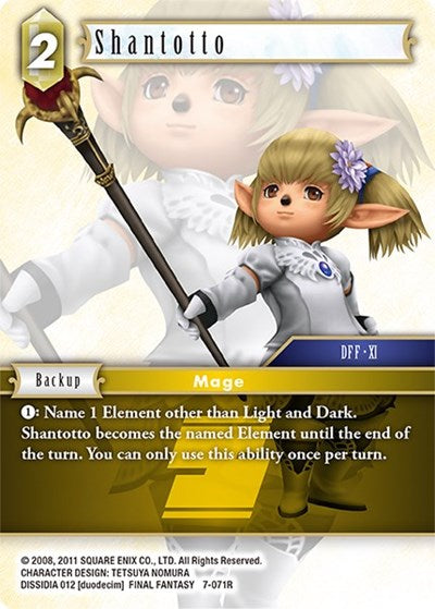 Shantotto - 7-071R - Rare - Opus VII