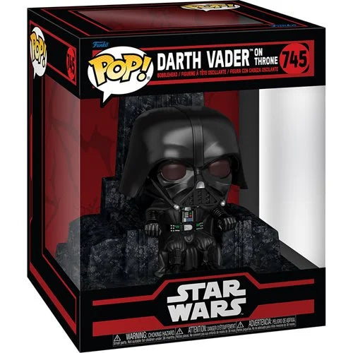 Star Wars Dark Side Darth Vader on Throne Deluxe Funko Pop! Vinyl Figure #745