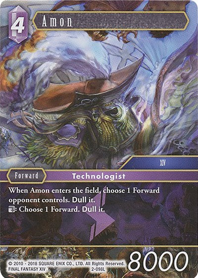 Amon - 2-098L - Legend - Deck Exclusive Cards