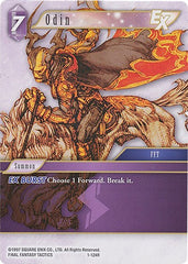 Odin EX - 1-124R - Rare - Deck Exclusive Cards