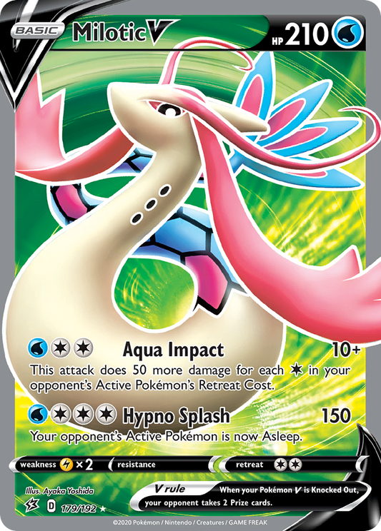 Milotic V - 179/192 - Rebel Clash