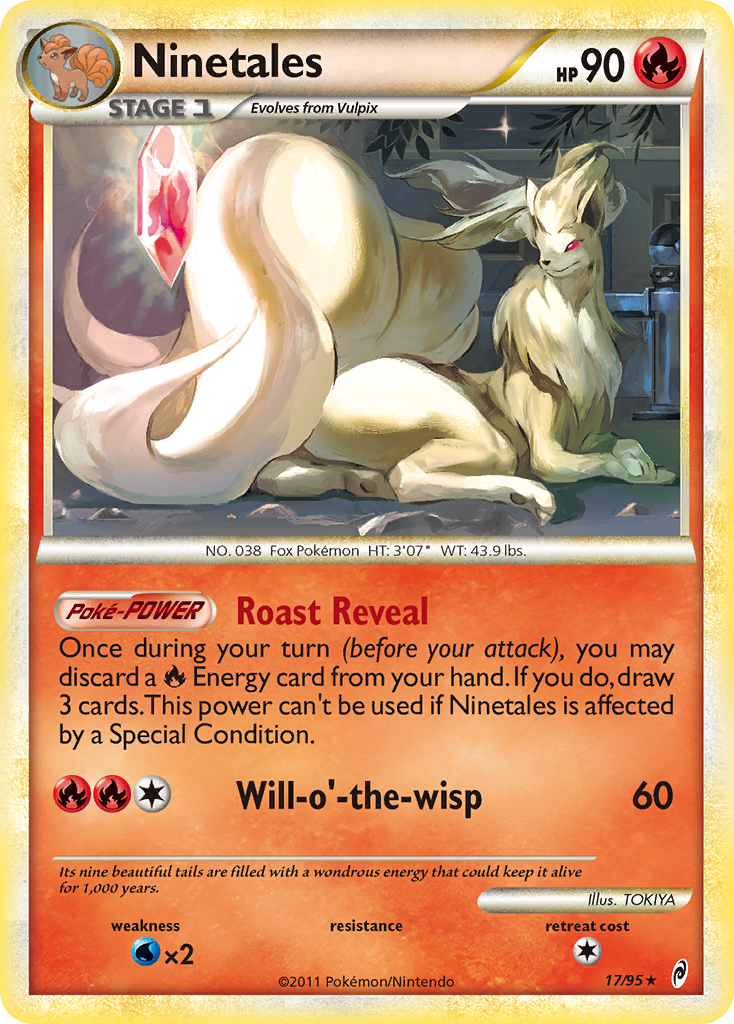 Ninetales - 17/95 - Call of Legends