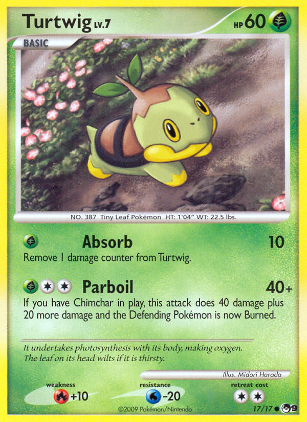 Turtwig - 17/17 - POP Series 9