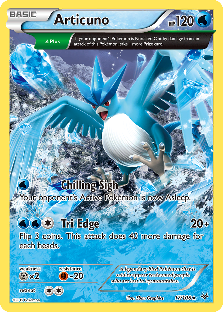 Articuno - 017/108 - Roaring Skies