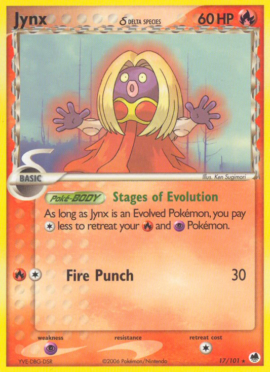 Jynx ? - 017/101 - Dragon Frontiers