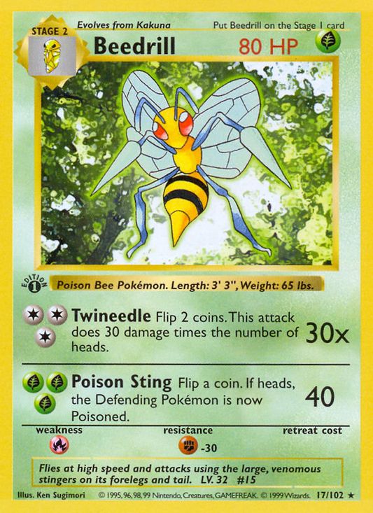 Beedrill - 017/102 - Base