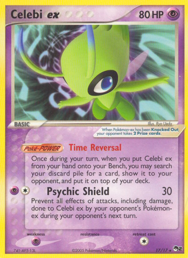 Celebi ex - 17/17 - POP Series 2