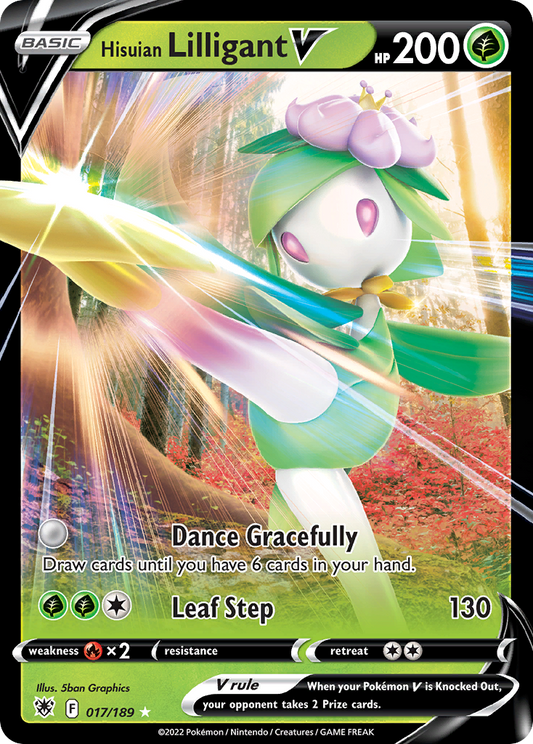 Hisuian Lilligant V - 017/189 - Astral Radiance