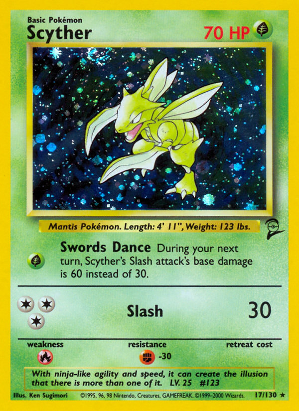 Scyther - 017/130 - Base Set 2