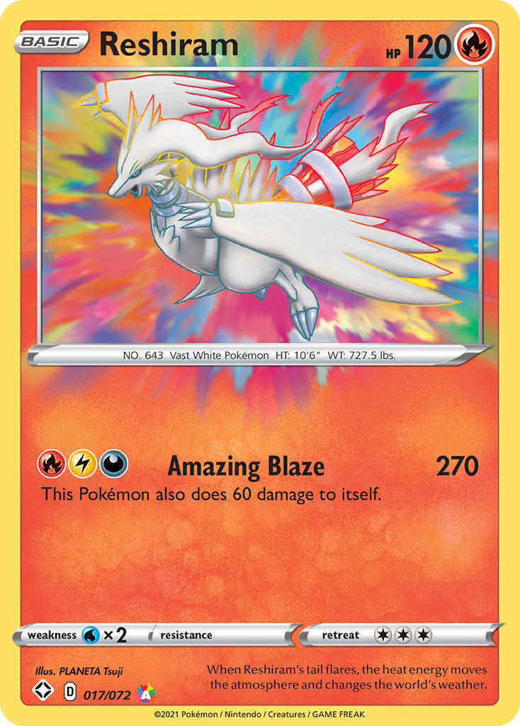 Reshiram - 17/72 - Shining Fates