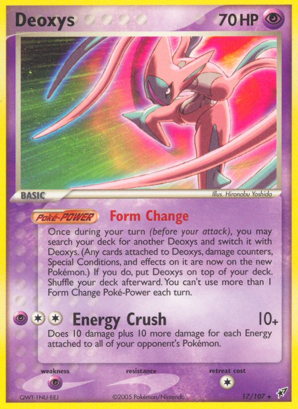 Deoxys - 017/107 - Deoxys