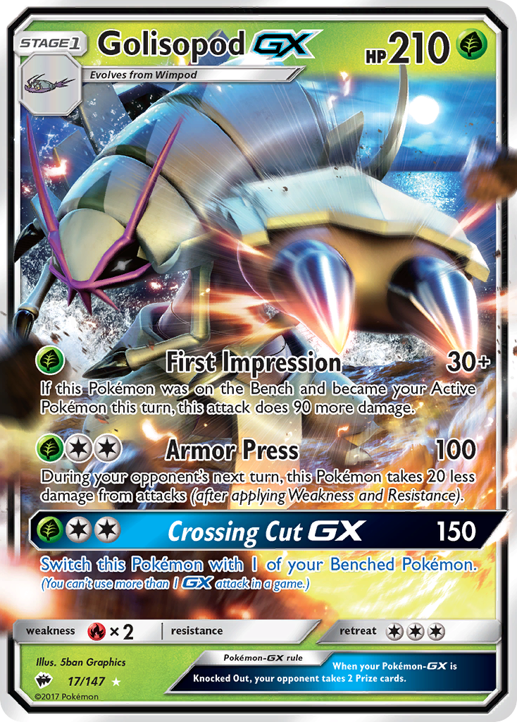 Golisopod-GX - 017/147 - Burning Shadows