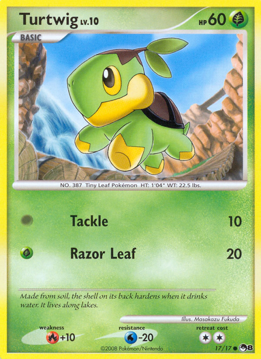 Turtwig - 17/17 - POP Series 8