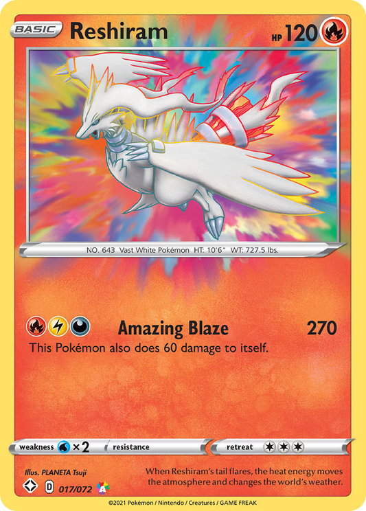 Reshiram - 17/72 - Shining Fates