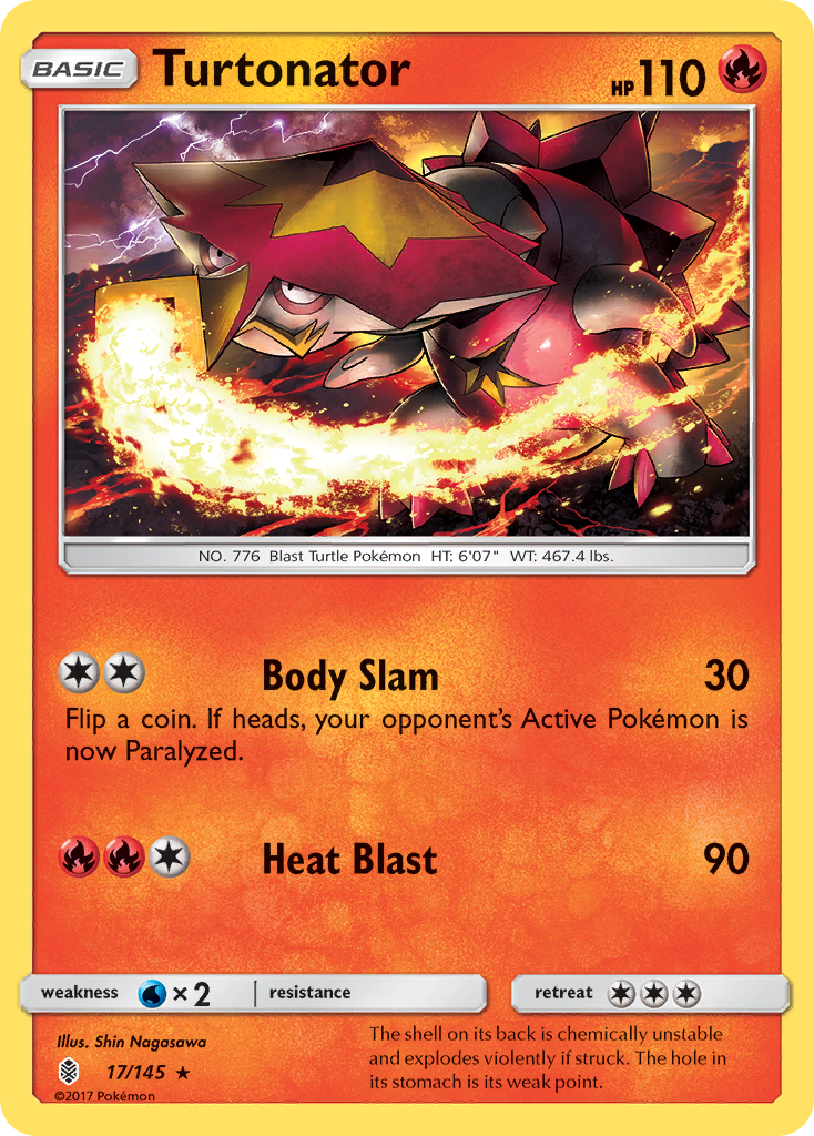 Turtonator - 017/145 - Guardians Rising