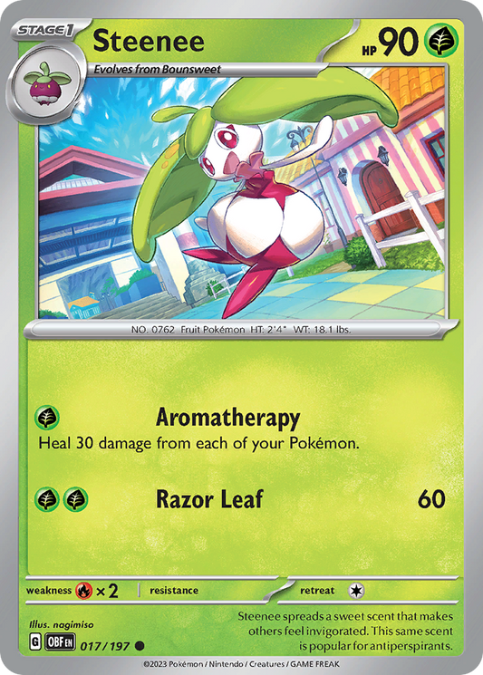 Steenee - 017/197 - Obsidian Flames