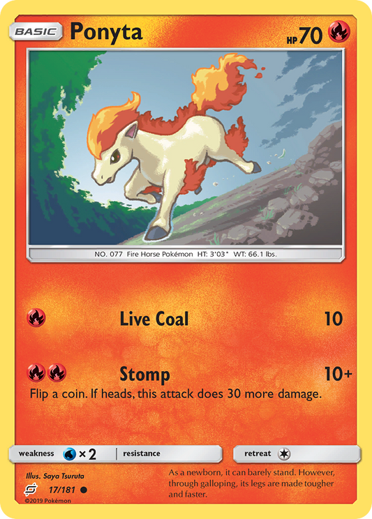 Ponyta - 017/181 - Team Up