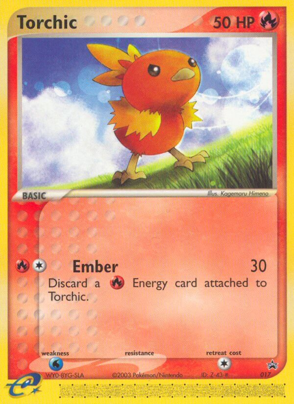 Torchic - 17/40 - Nintendo Black Star Promos